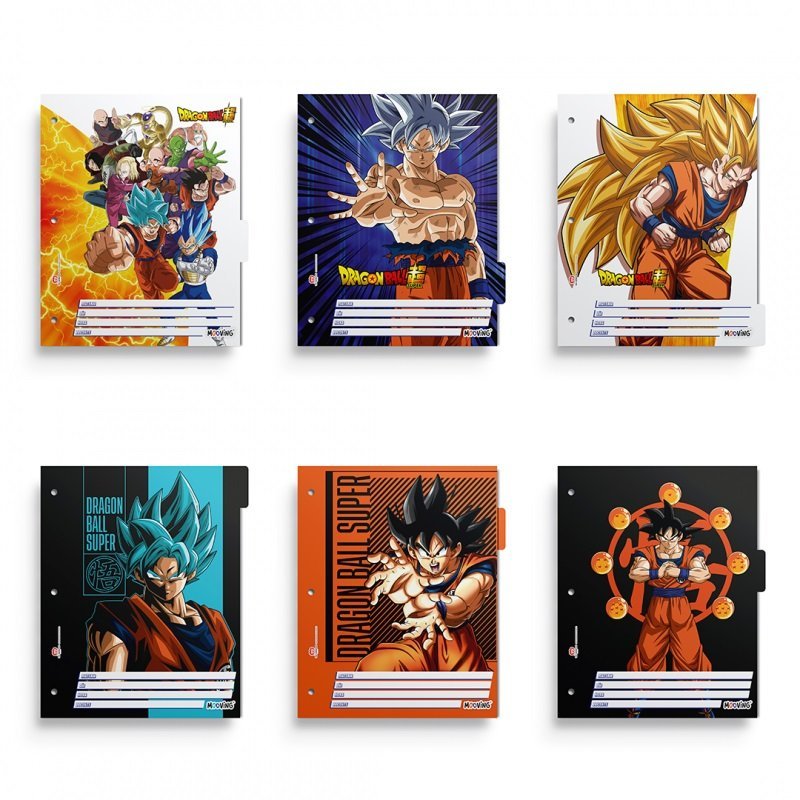 SEPARADOR P/MATERIAS MOOVING NRO.3 DRAGON BALL - Print Copy